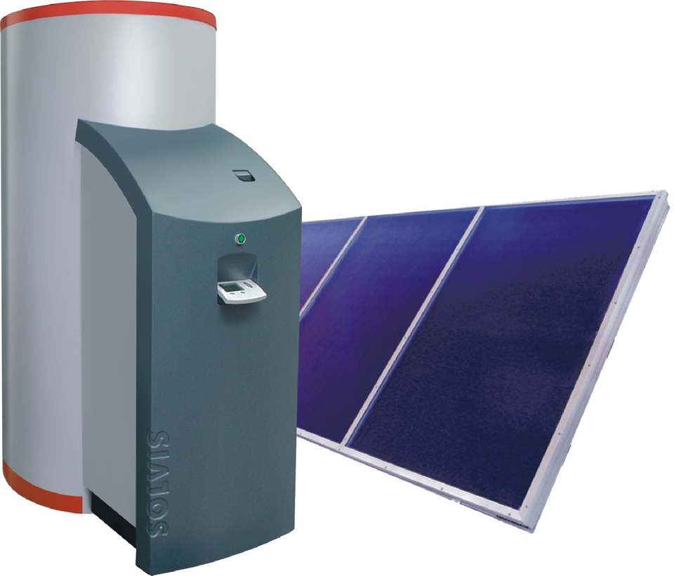 Solarheizkessel SolvisMax mit Solarthermie-Modul SolvisFera