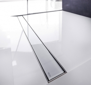 TECE drainline Duschrinne mit Glasabdeckung